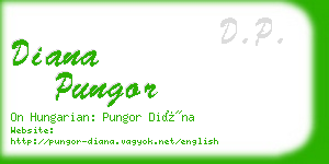 diana pungor business card